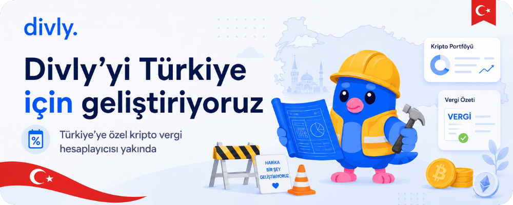 Divly Türkiye kripto vergi hesaplayıcısı yakında