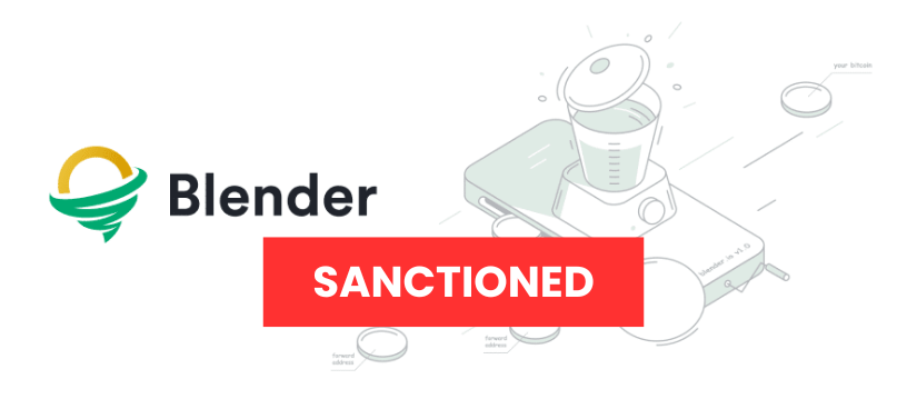 Blender.io is a virtual currency mixer sanctions by the U.S Department of the Treasury's Office of Foreign Assets Control (OFAC).