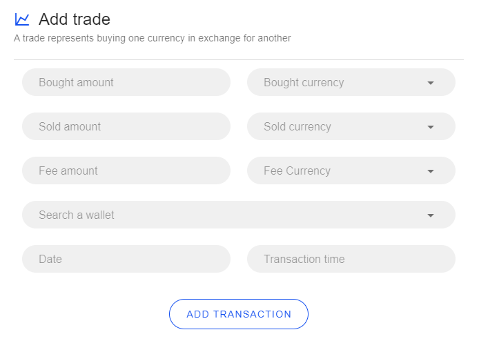 Manual transaction import button