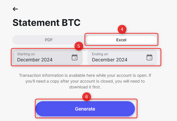 Download your transaction history from Revolut part 3